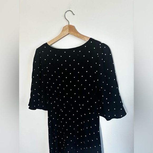 FREE PEOPLE | BNWT All yours black and white polka dot dress | size 2 - Picture 9 of 10